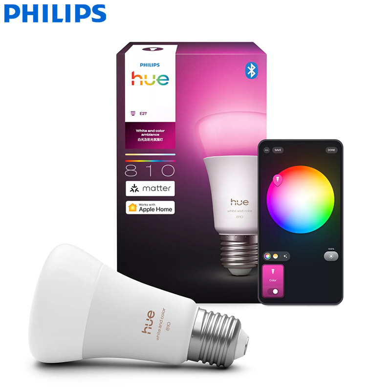Philips Bulb Hue - Philips Hue E27 A60 810LM, Bombilla