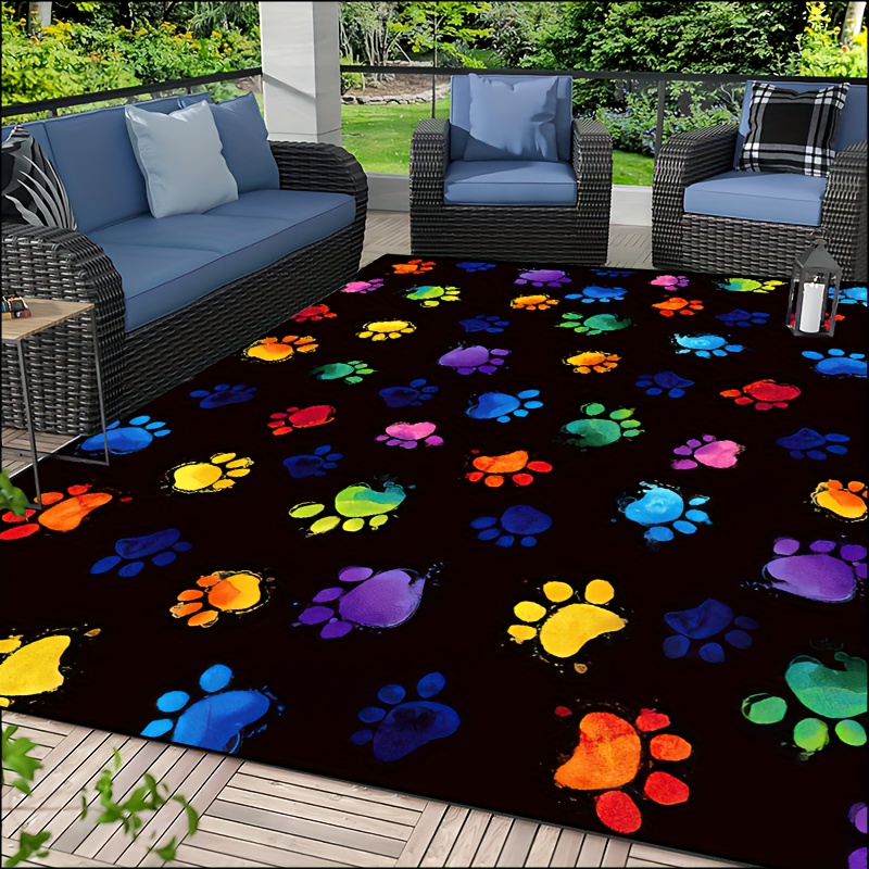 Home Textiles Designer - Alfombra vibratoria con estampado de patas