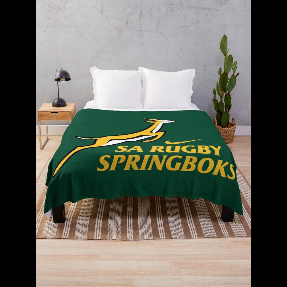 Home Textiles Designer - Manta de rugby Springbok Diseño oficial
