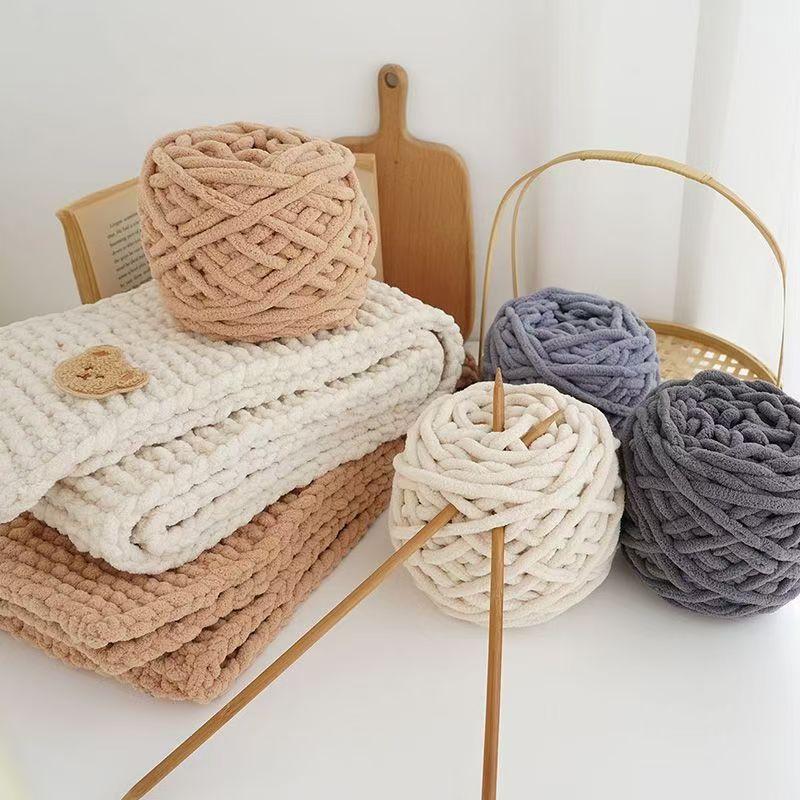 3 uds 300g hilo de tejer de ch - Wool Blanket Herringbone reseña y precio