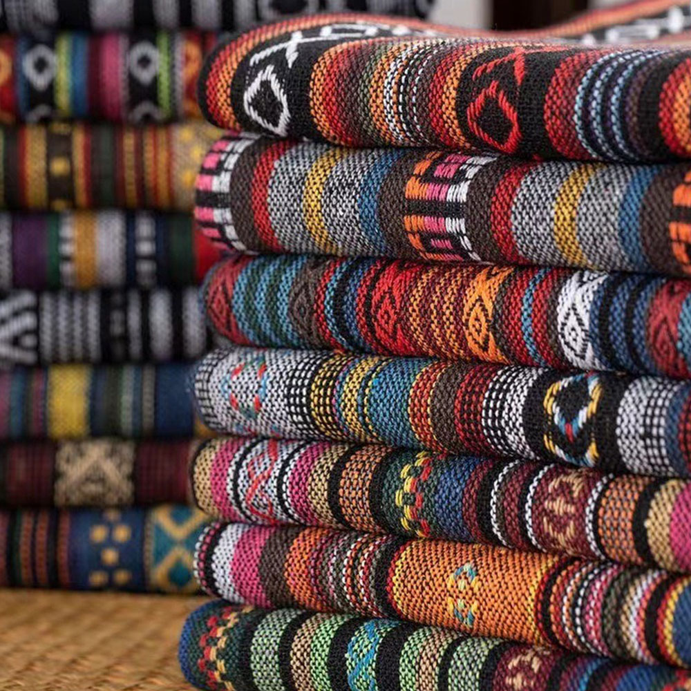 Bolsa étnica, cortina, tela de - Linum Home Textiles reseña y precio