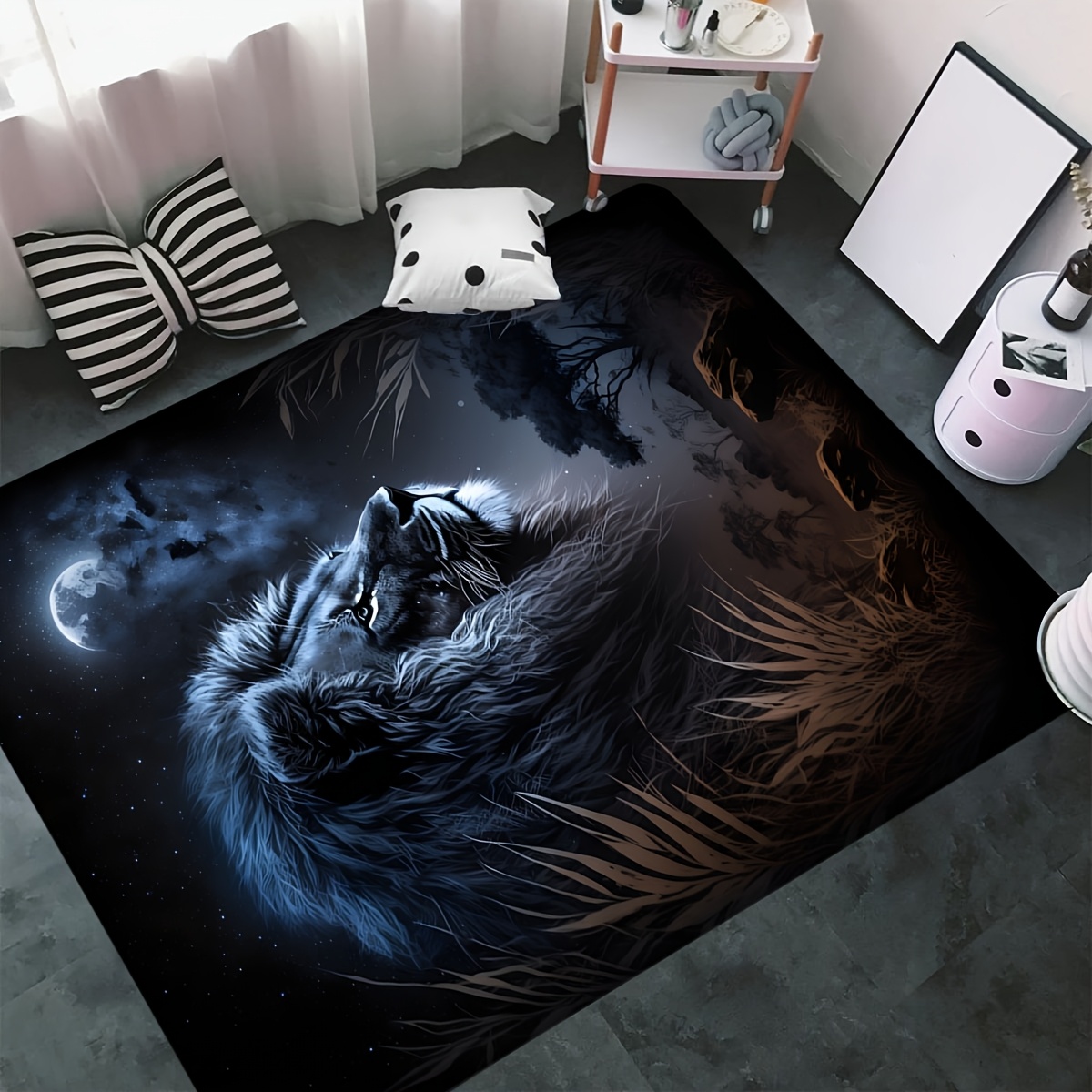 Alfombra de suelo con diseño d - Home Textiles Designer reseña y precio