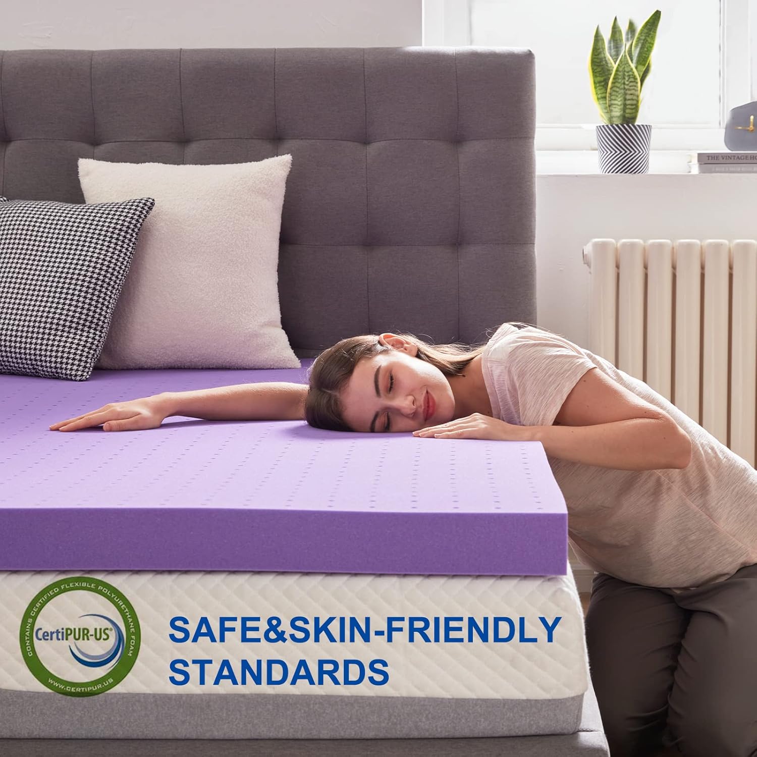 Cubrecolchón de Espuma Viscoel - Memory Foam Topper reseña y precio