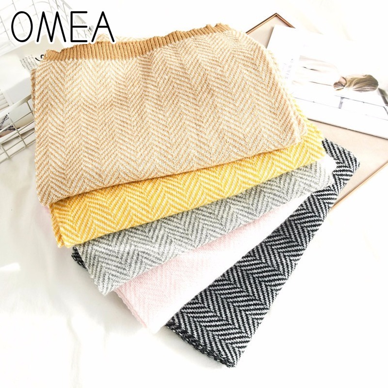 OMEA-bufanda de Cachemira para - Wool Blanket Herringbone reseña y precio