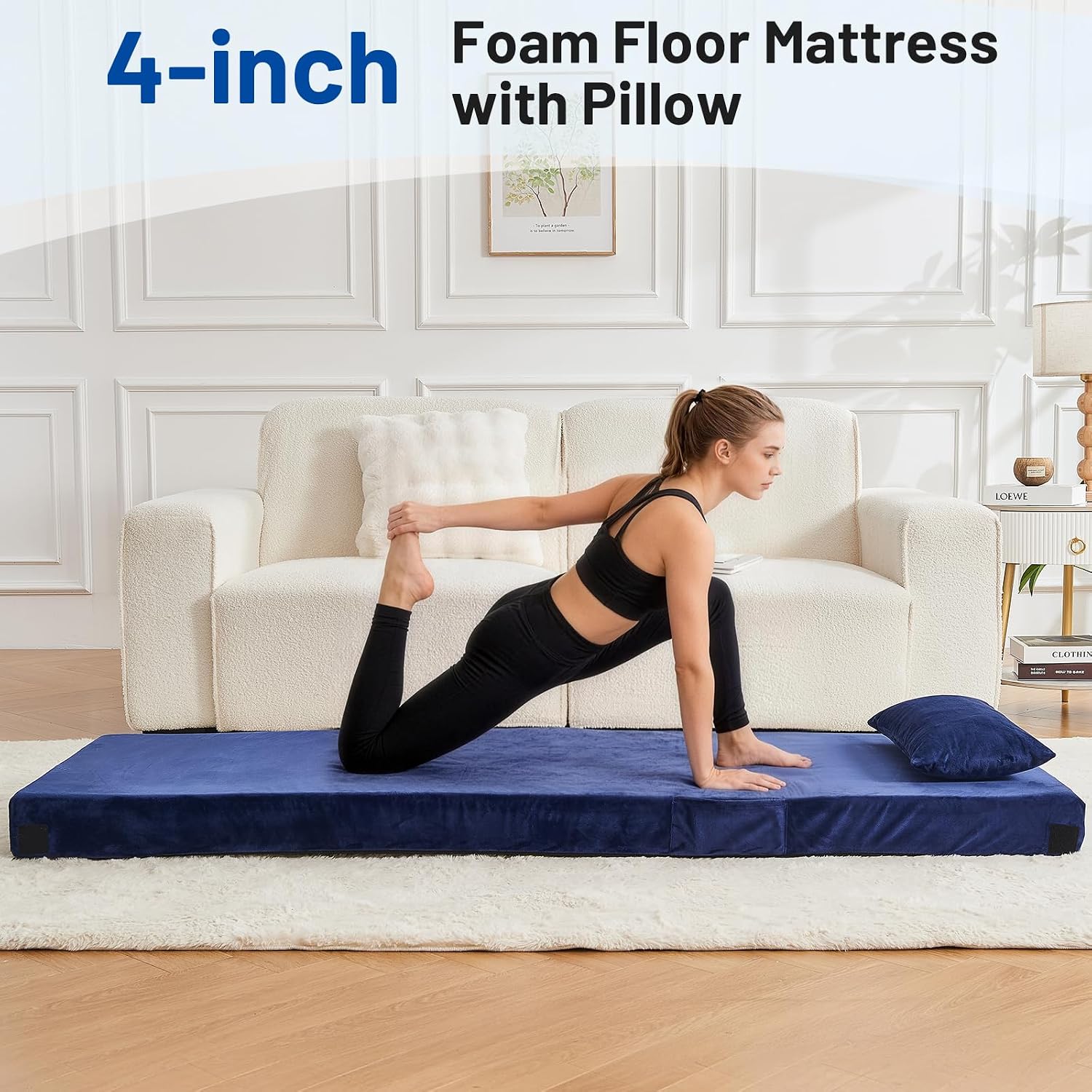 Colchón de espuma viscoelástic - Memory Foam Topper reseña y precio