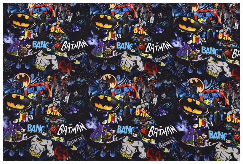 Batman Bandai Anime diseño 100 - Home Textiles Designer reseña y precio