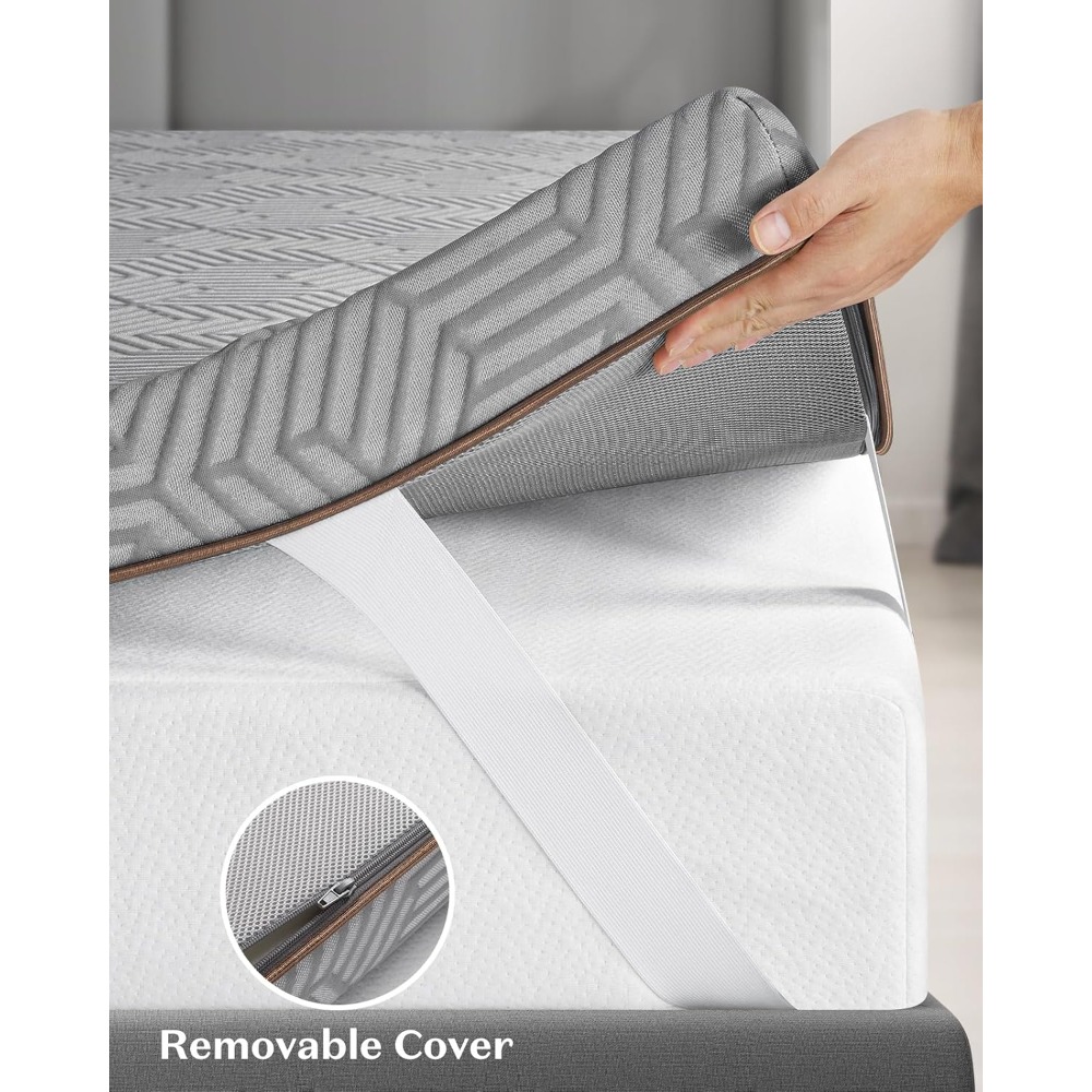 Surmatelas firme de tamaño com - Memory Foam Topper reseña y precio