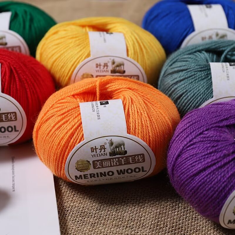50g/unidad Hilo de lana merino - Wool Blanket Herringbone reseña y precio