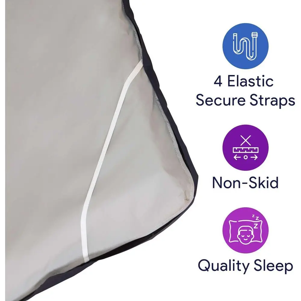 Cubrecolchón de espuma viscoel - Memory Foam Topper reseña y precio