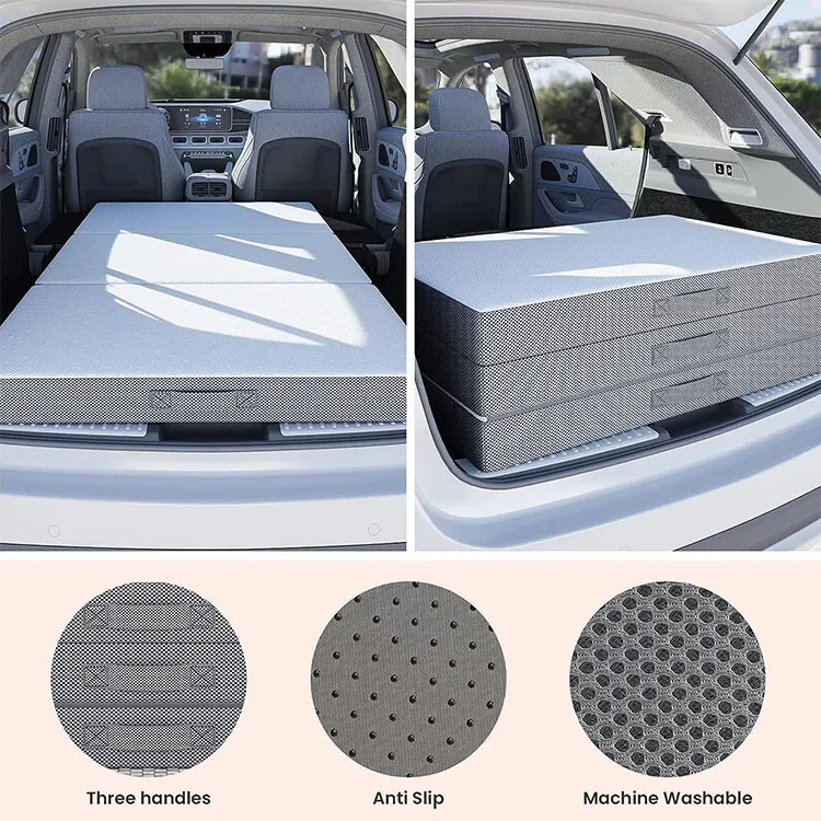 Colchón Portátil Plegable de E - Memory Foam Topper reseña y precio