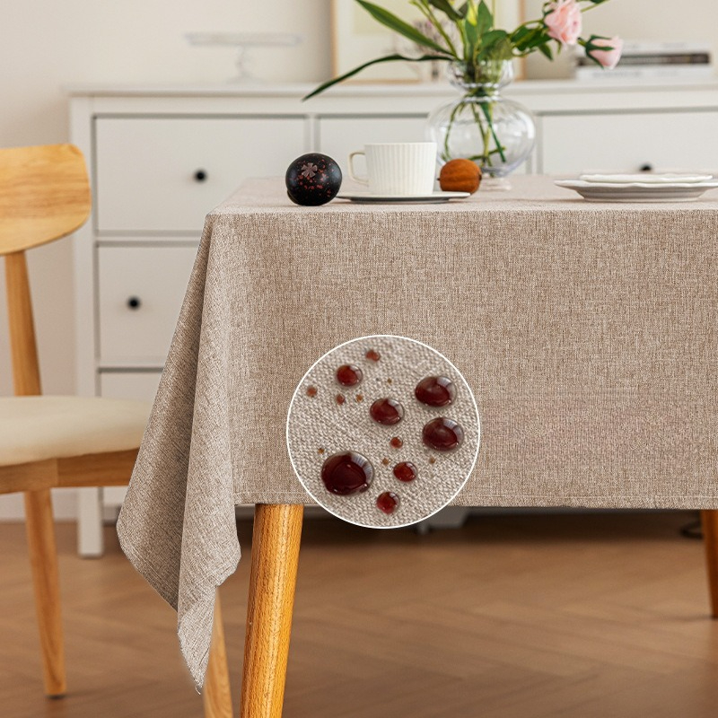 Ropa de mesa rectangular imper - Linum Home Textiles reseña y precio